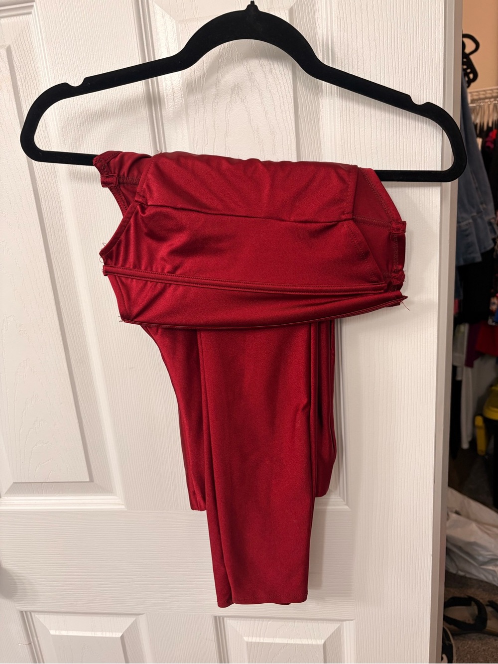 Kids Red Active Leggings - Comfort Stretch Bottoms